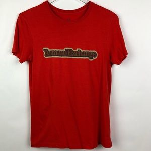 Armani Exchange Red Tee Shirt | S